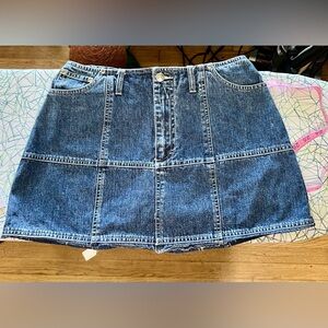 Denim Mini Skirt